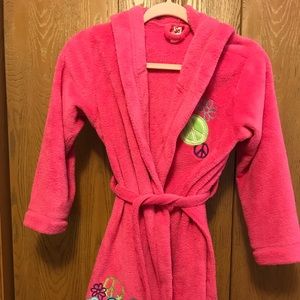 girls size 10 robe